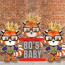 Load image into Gallery viewer, 80's Baby from the Red Panda Collection (Youth)