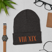Load image into Gallery viewer, VIII XIX Cuffed Beanie