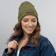 Load image into Gallery viewer, VIII XIX Ribbed Beanie