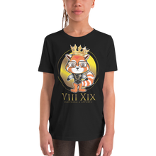 Load image into Gallery viewer, Red Panda Varsity Edition (Black & Silver) (Youth)