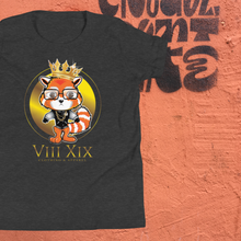 Load image into Gallery viewer, Red Panda Varsity Edition (Black & Silver) (Youth)