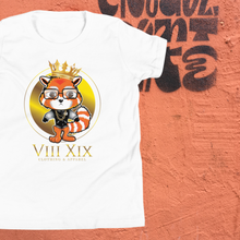 Load image into Gallery viewer, Red Panda Varsity Edition (Black & Silver) (Youth)