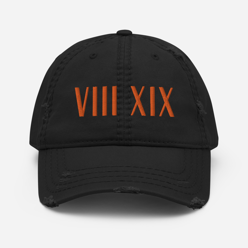 VIII XIX Distressed Dad Hat
