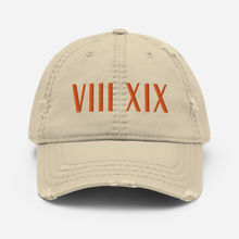 Load image into Gallery viewer, VIII XIX Distressed Dad Hat
