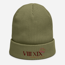 Load image into Gallery viewer, VIII XIX Ribbed Beanie
