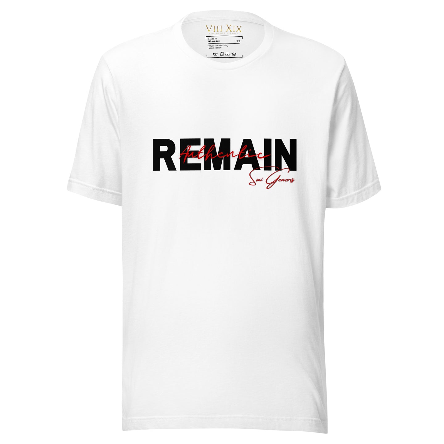 Remain Authentic (White)